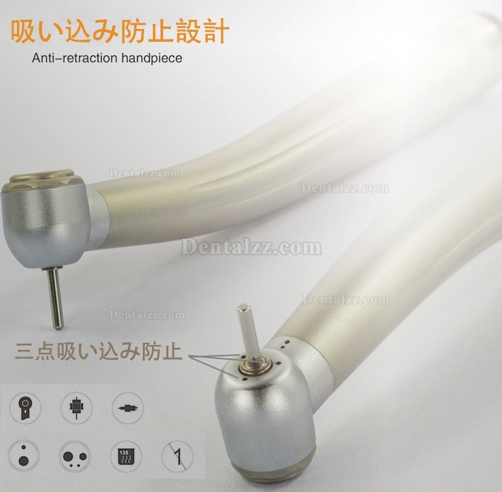 Westcode M1 歯科用高速タービンハンドピース 標準/トルクヘッド 2/4ホール